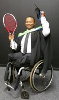 Featured image for “South African wheelchair tennis ace Marshall Marsh attains a degree in Human Movement Science”