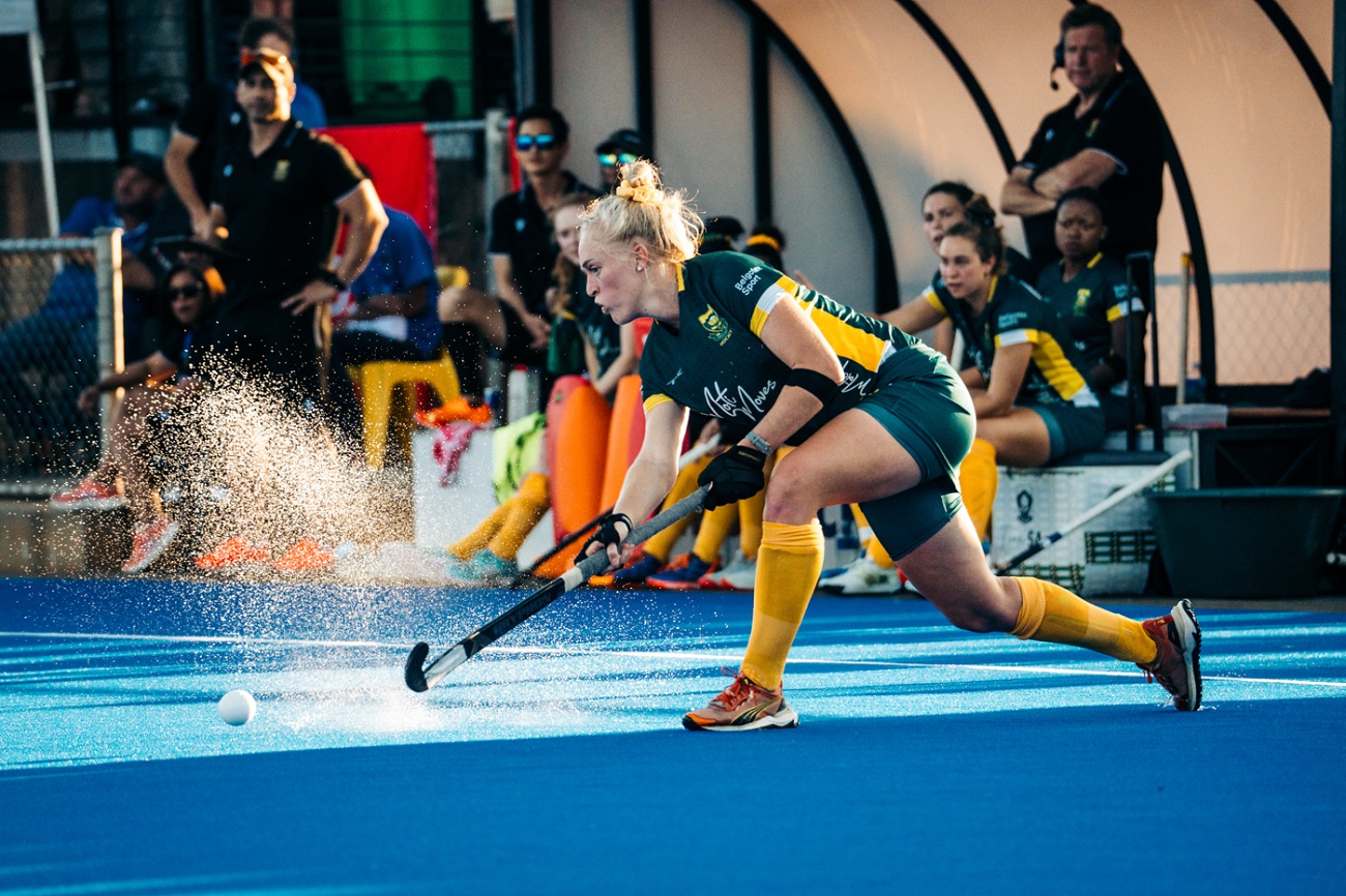 Featured image for “HOCKEY MEDIA RELEASE: SOUTH AFRICAN HOCKEY WOMEN BOOK TICKET TO PARIS 2024”
