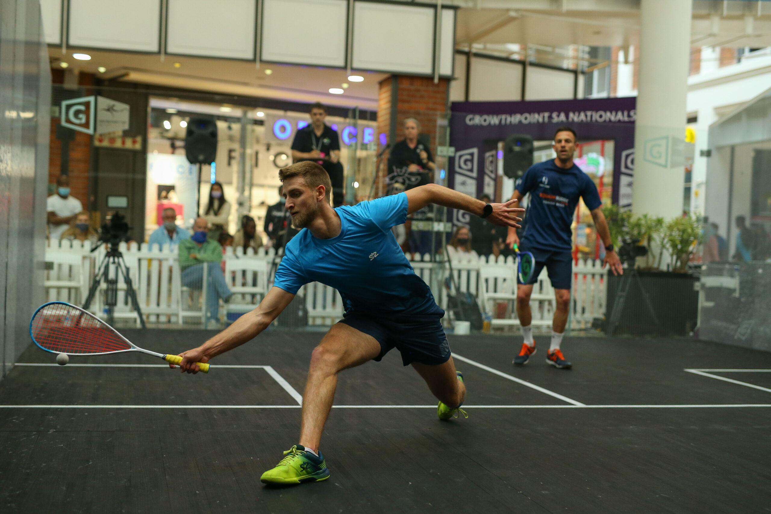 Featured image for “DEWALD WINS SQUASH BATTLE OF THE BROTHERS”