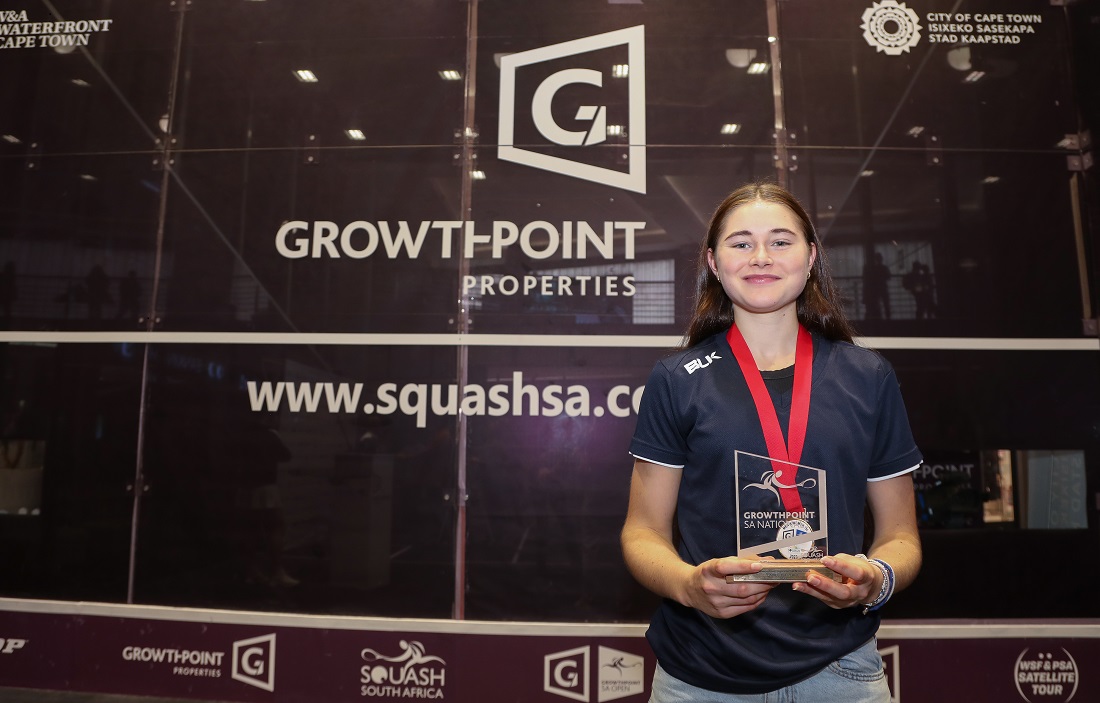 Featured image for “Teenager Savannah crowned Growthpoint Nationals champion”