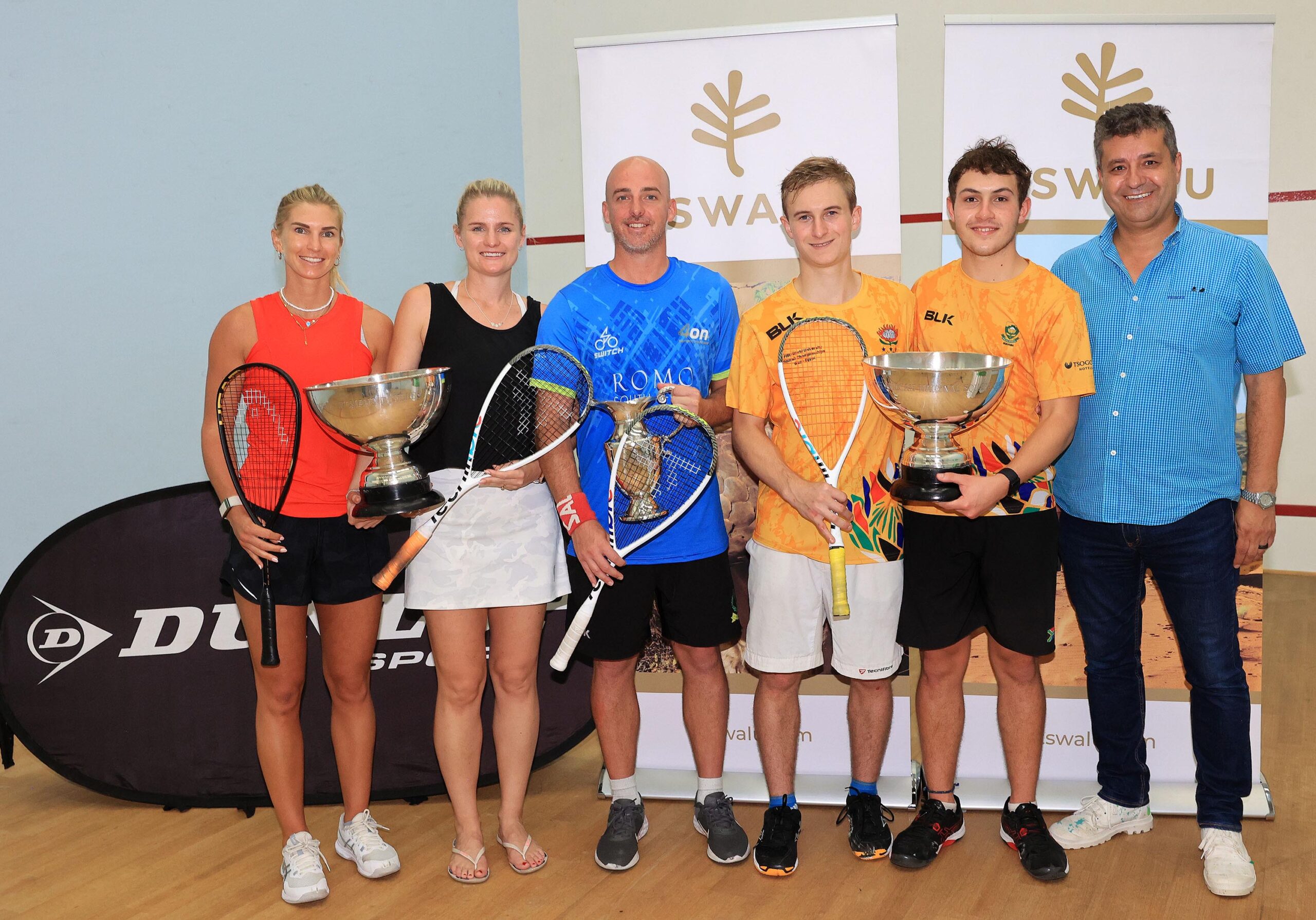 Featured image for “Holders make it a hat-trick in South African mixed doubles squash final”