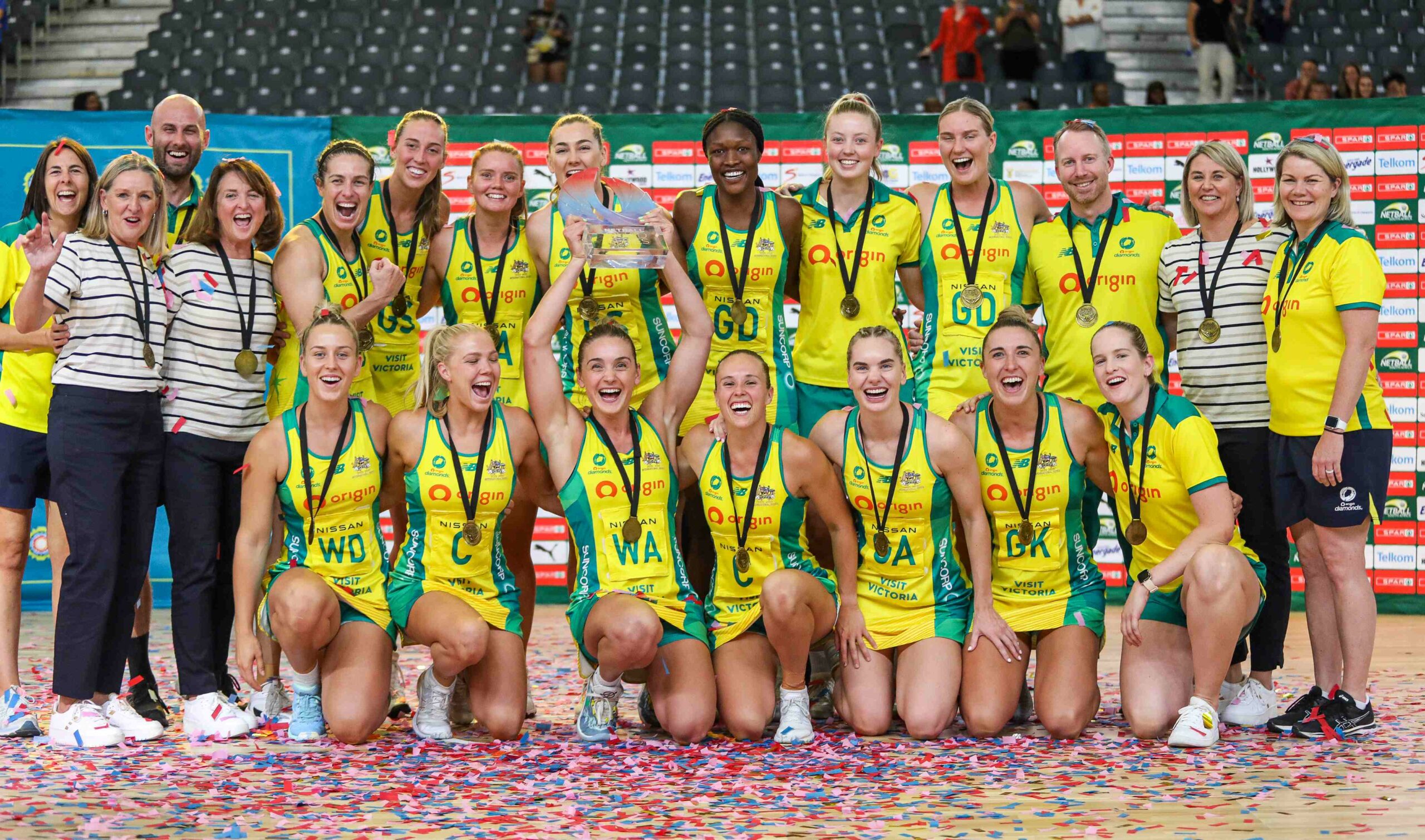 Featured image for “PROUD AUSSIE DIAMONDS HUNGRY TO RECLAIM NETBALL WORLD CUP CROWN”