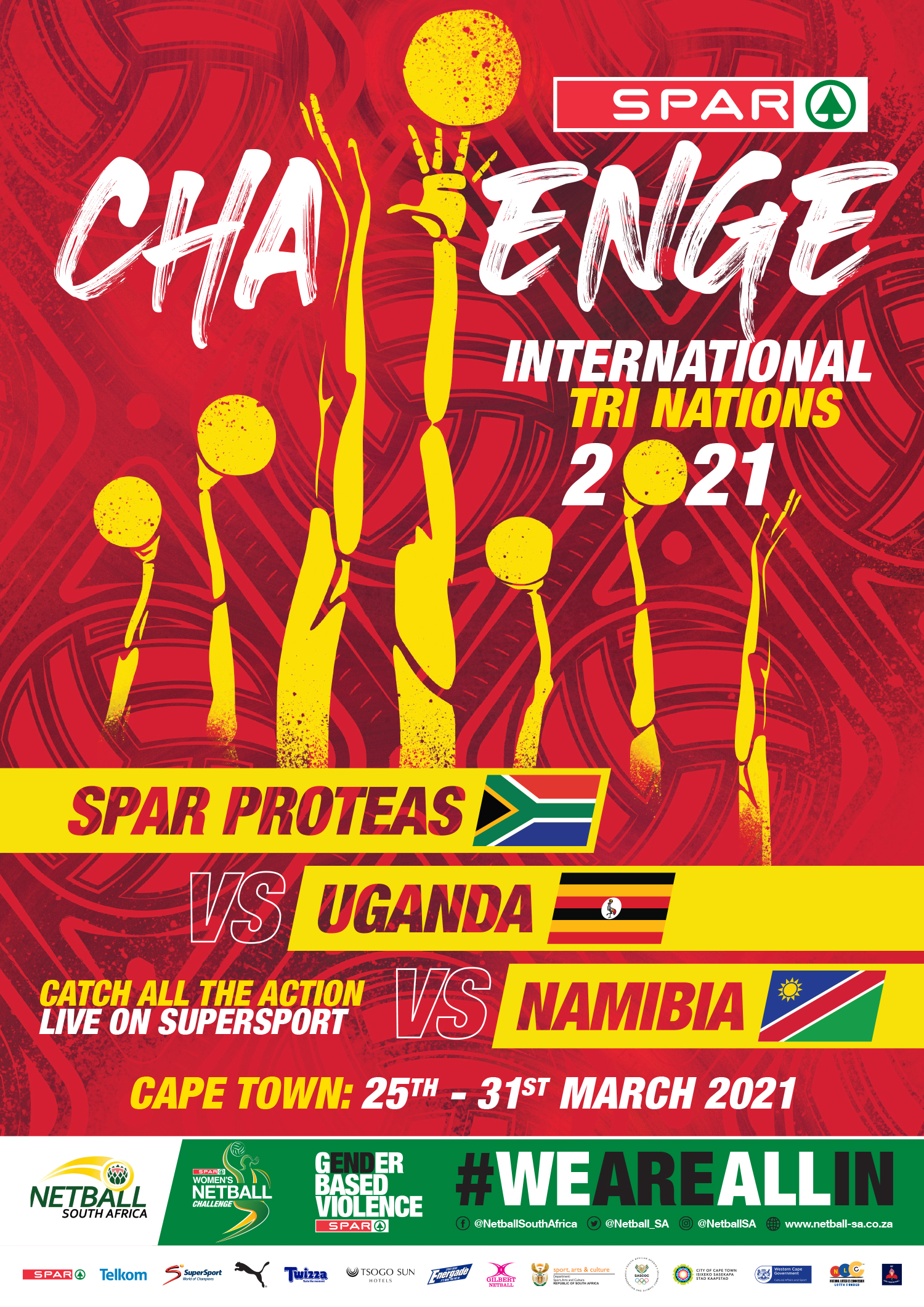 Featured image for “SPAR PROTEAS TEAM SET FOR SPAR CHALLENGE TRI NATIONS CONFIRMED”