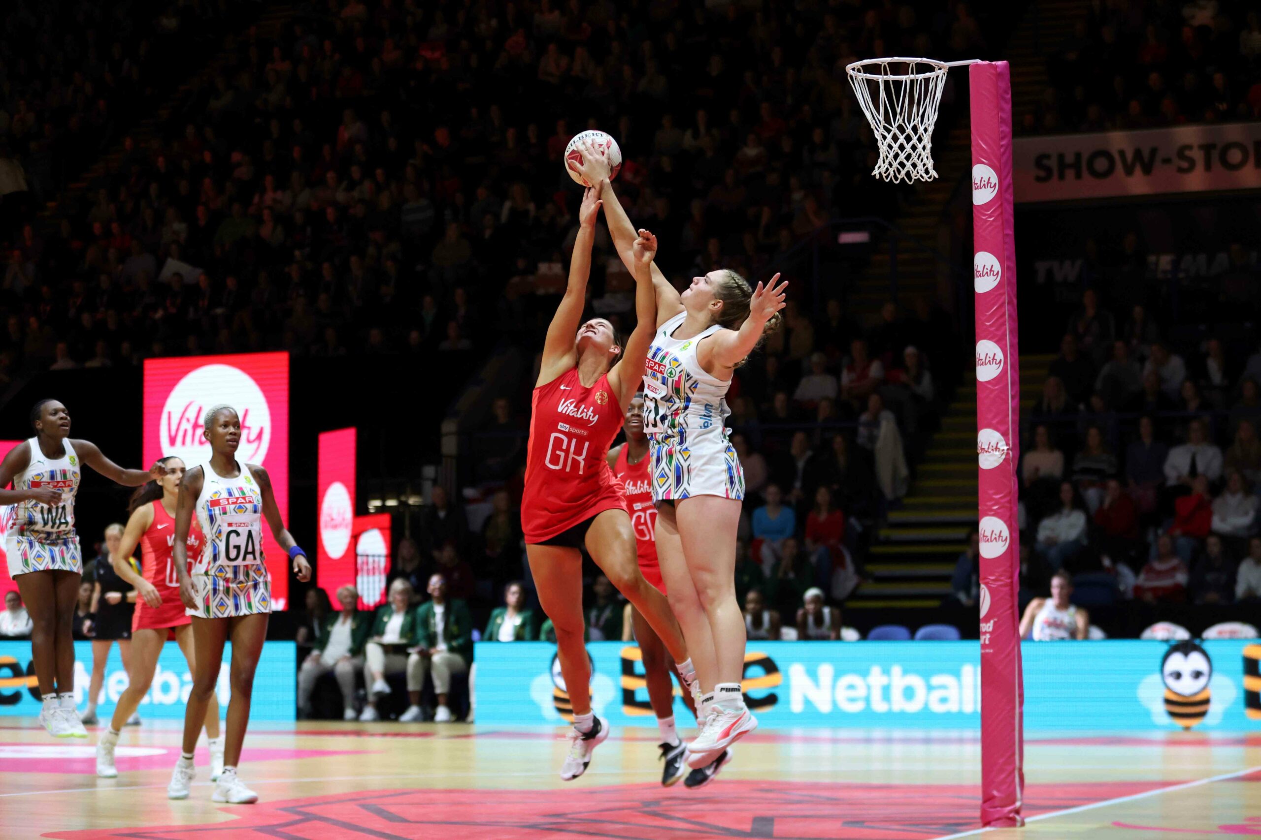Featured image for “SPAR PROTEAS UPSET ENGLAND TO LEVEL NETBALL TEST SERIES”