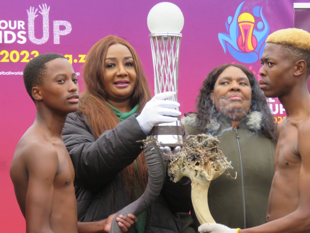 Featured image for “NETBALL WORLD CUP TROPHY TOUR HONOURS SOUTH AFRICA’S ORIGINAL INHABITANTS AS”