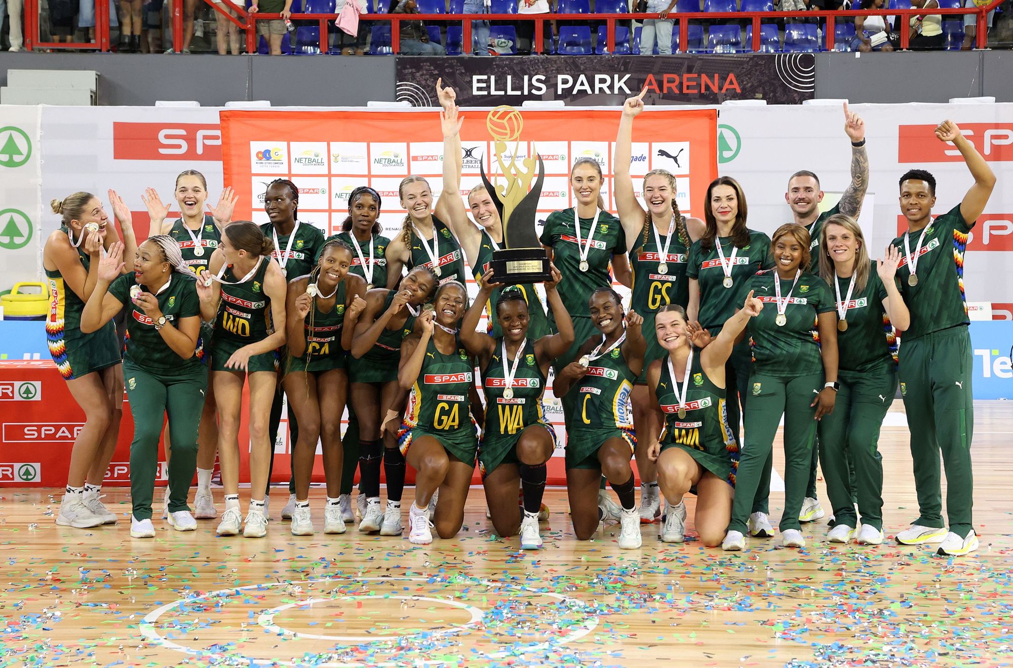 Featured image for “SPAR PROTEAS POWER PAST ENGLAND FOR MEMORABLE NETBALL SERIES WIN IN JOHANNESBURG”