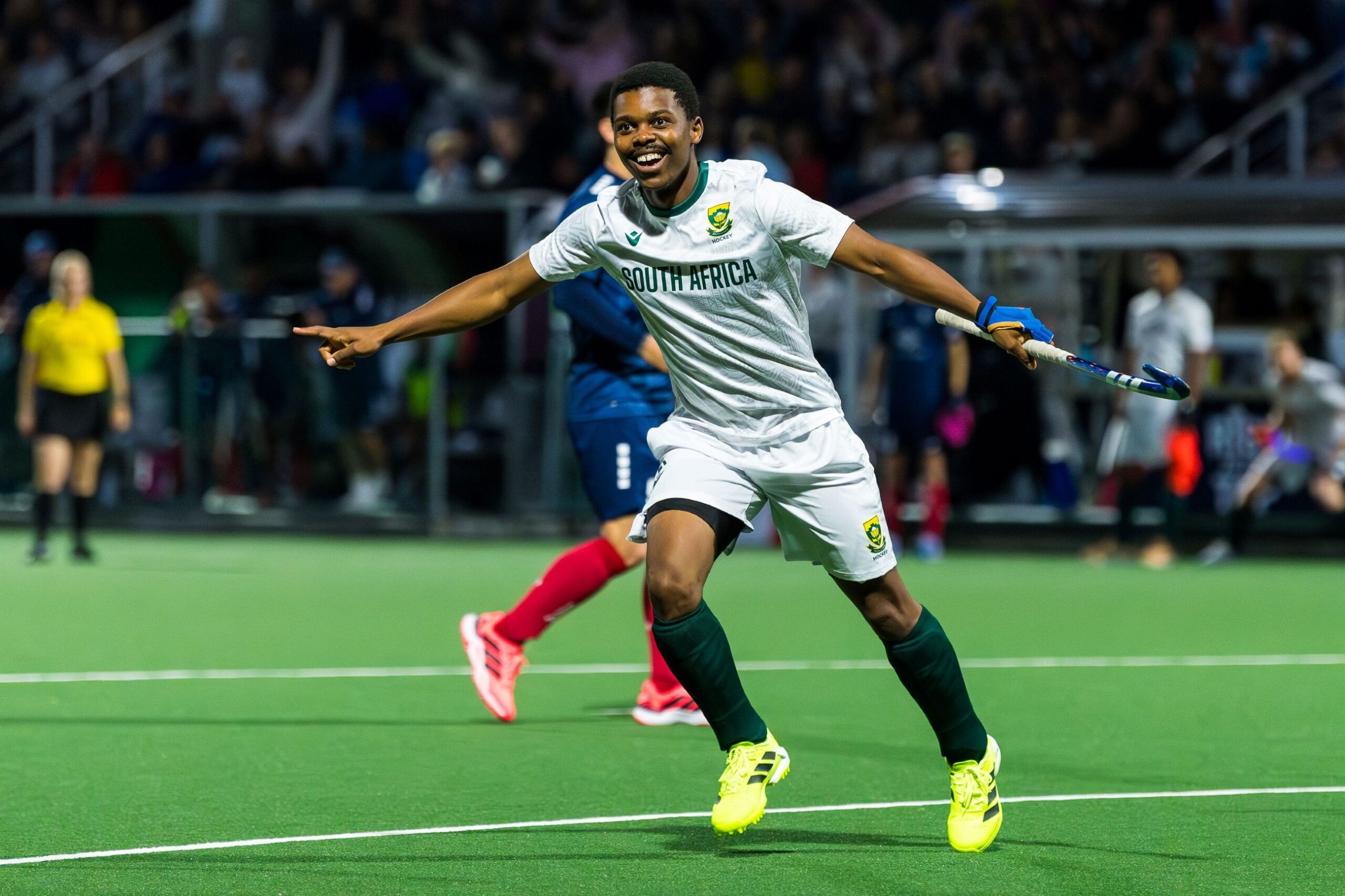 Featured image for “HOCKEY MEDIA RELEASE: MTHALANE STRIKES TWICE AS SOUTH AFRICA OVERPOWER A GRITTY USA”